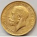 AUSTRALIA 1918 . ONE 1 SOVEREIGN . PERTH . GOLD